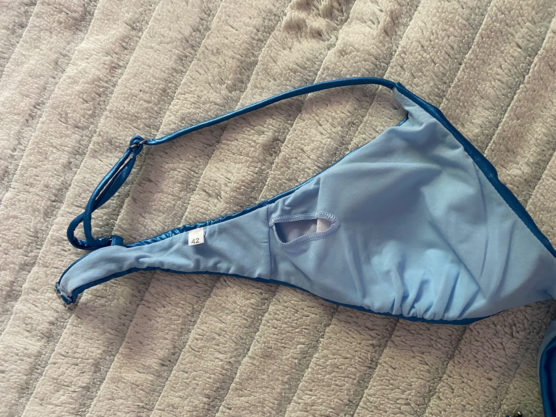 Badekleider & Bikinis: SUNDECK BIKINI metallic blue NEW – Gebraucht aus Grand-Lancy von catallegra1976 3