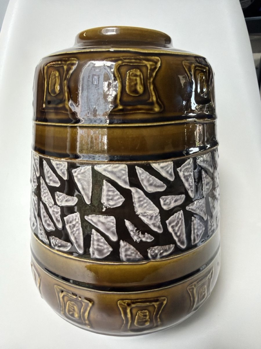 Vasi & Recipienti: Fat Lava West Germany Vase Olive – Usato da Gossau SG venduto da sushifactory 3