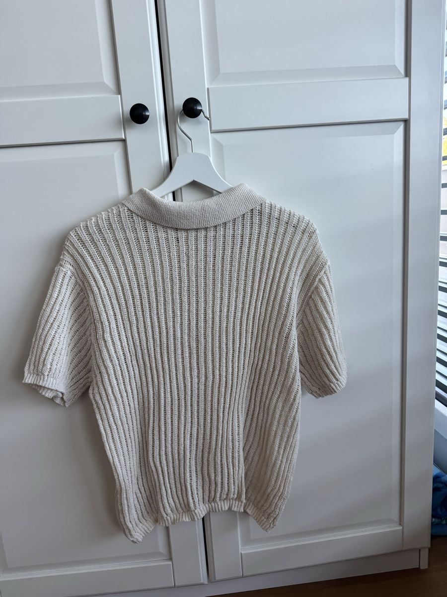 Primark Tops: Strickpolo Primark Cares beige – Neuf avec emballage d'origine à Adligenswil par lor_2zfw 2