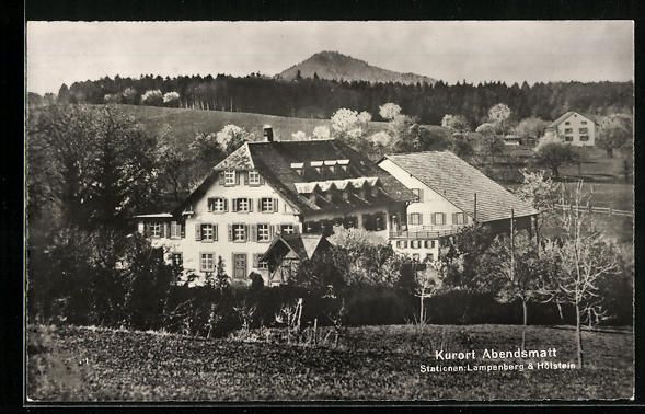 Cartoline postali: AK Lampenberg, Kurhaus Abendsmatt – Usato da Berlin venduto da bartko-reher