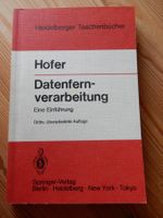 antikes Buch: Hofer - Datenfernverarbeitung Springer Verlag