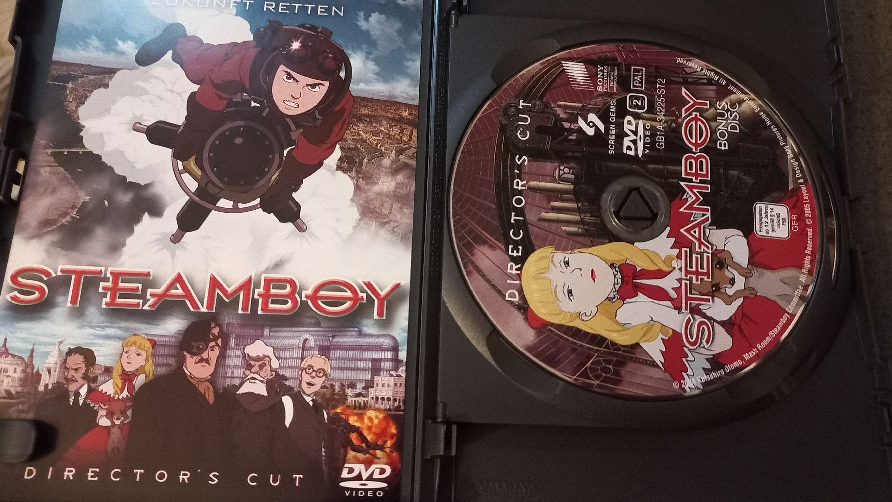 Tutti i DVDs: Steamboy - Directors Cut - 2 DVDs Anime – Usato da Olten venduto da Donatello1984 2