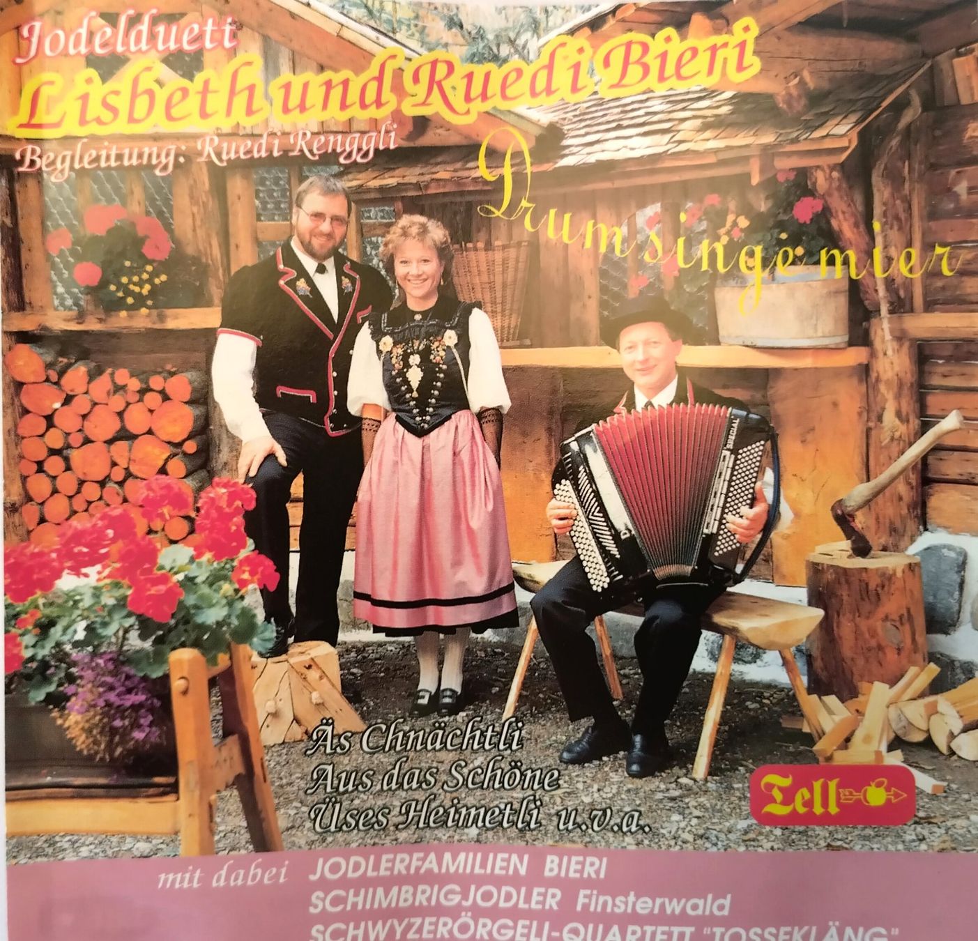 CD: Jodel CD / Drum singe mier Jodelduett Lisbeth & Ruedi Bieri – Usato da Bellach venduto da JingleJerry