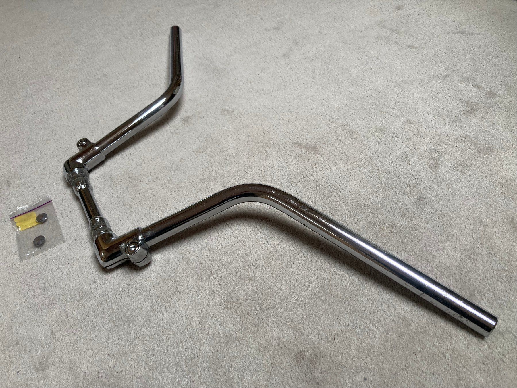 Tutti i ricambio per moto: Vintage modulable motorcycle handlebar / diam 22mm / L 72cm – Usato da Froideville venduto da EL.YACHT.Okaz 1