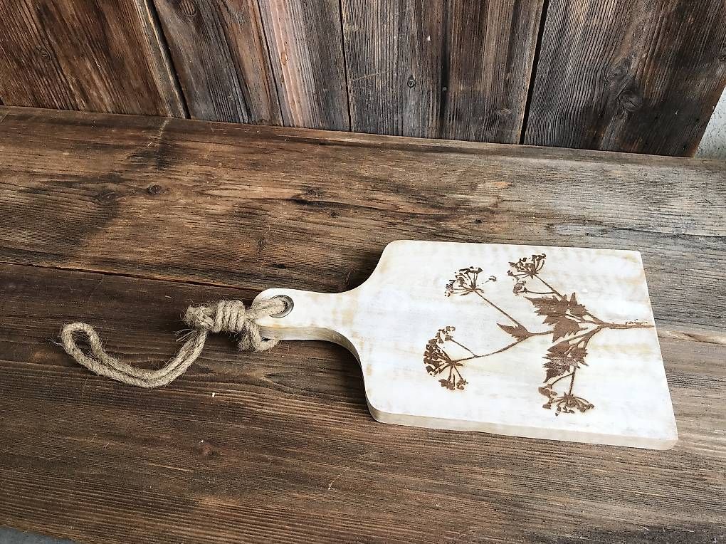 Articoli in legno: Holzbrett, Dekobrett, Schneidbrett – Usato da Egolzwil venduto da taraxacum65 2