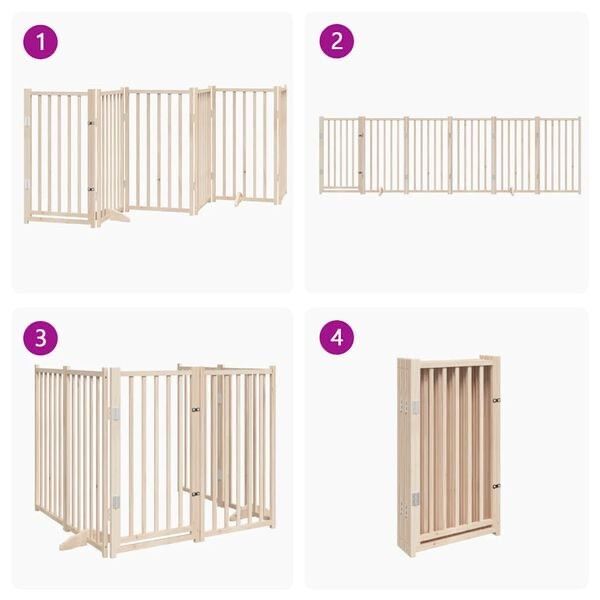 Cucce & Letti: Barrière pour chien avec porte pliable  – Nuovo (secondo la descrizione) da Palézieux venduto da bantouklan1 2