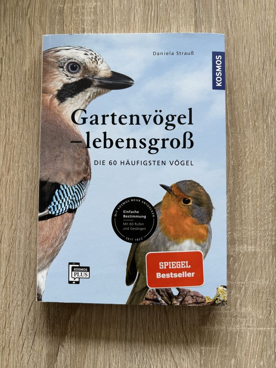 Bücher: Daniela Strauss: Gartenvögel Lebensgross – Gebraucht aus Niederwangen b. Bern von muidop