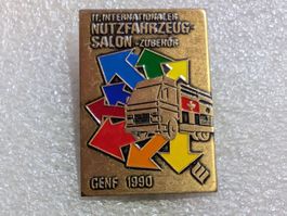 Ansteckpin 5: Nutzfahrzeuge Salon goldig