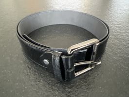 Lackleder Gürtel Gr. 105 (Verstellbar)