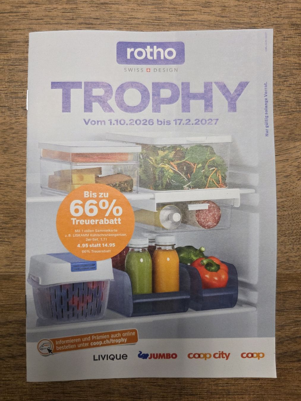 Coop Sammelmarken & -punkte: Coop Trophy 15 volle Karten  – Neu und originalverpackt aus Steffisburg von ang_7fcj