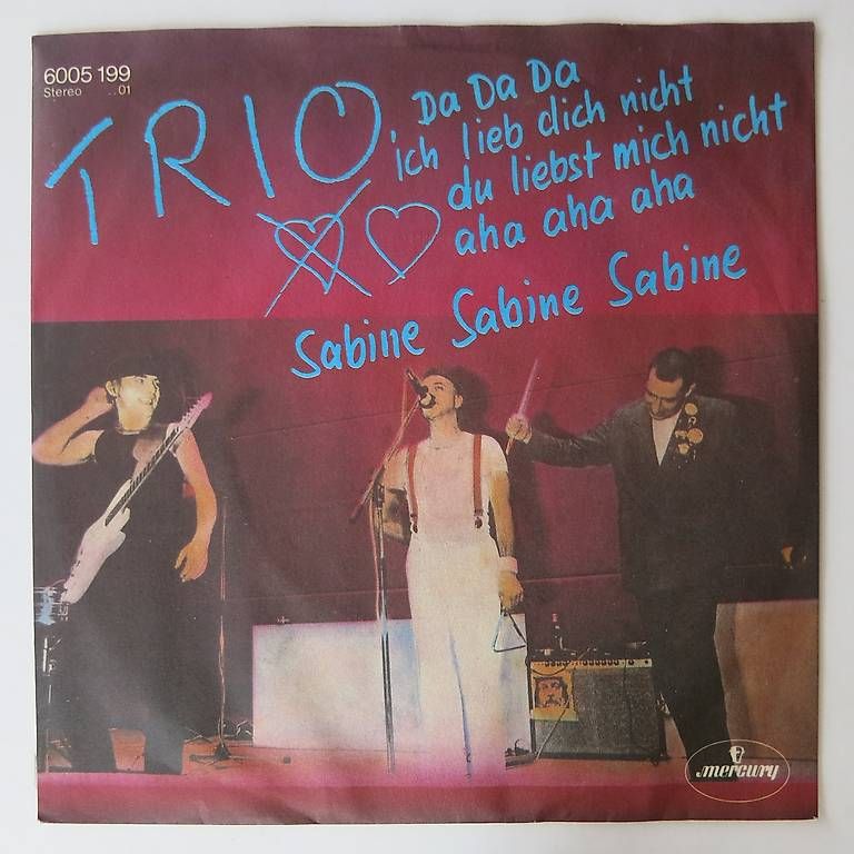 Dischi in vinile: Trio-Da Da Da /Sabine Sabine Sabine – Usato da Bözen venduto da Keramik22