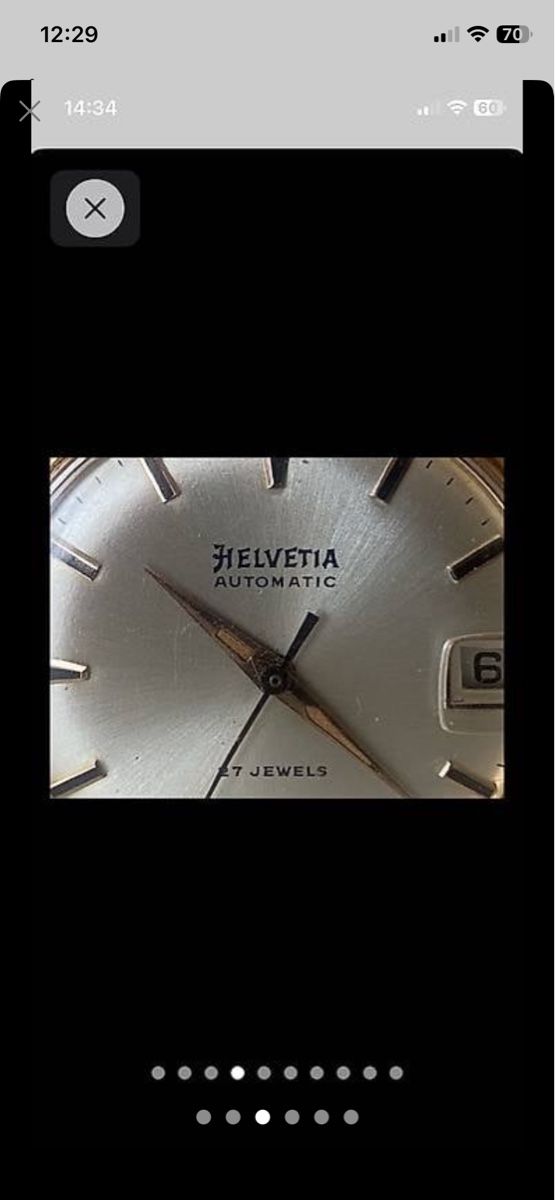 Orologi: HELVETIA. AUTOMATIC. 27JEWELS. – Usato da Lenzburg venduto da erv_v7lr 2