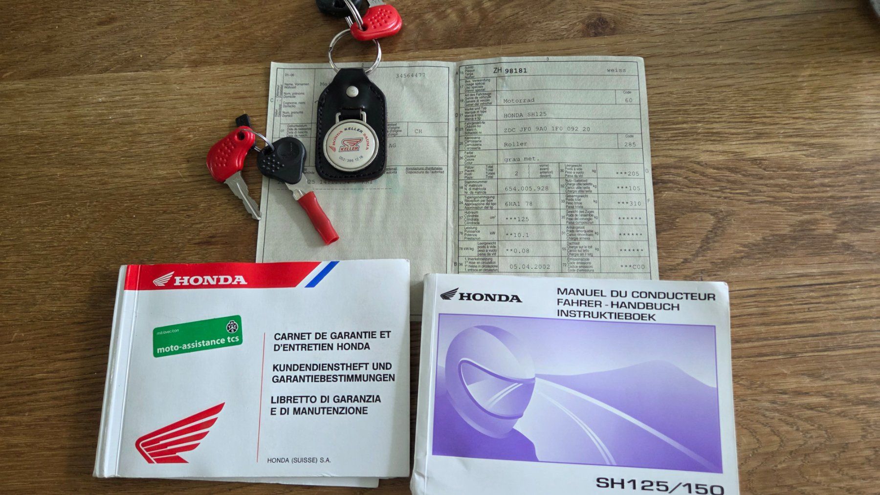 Honda Scooters: Roller Honda SH125 - defekt – Defekt aus Ebmatingen von and_wlz9 7