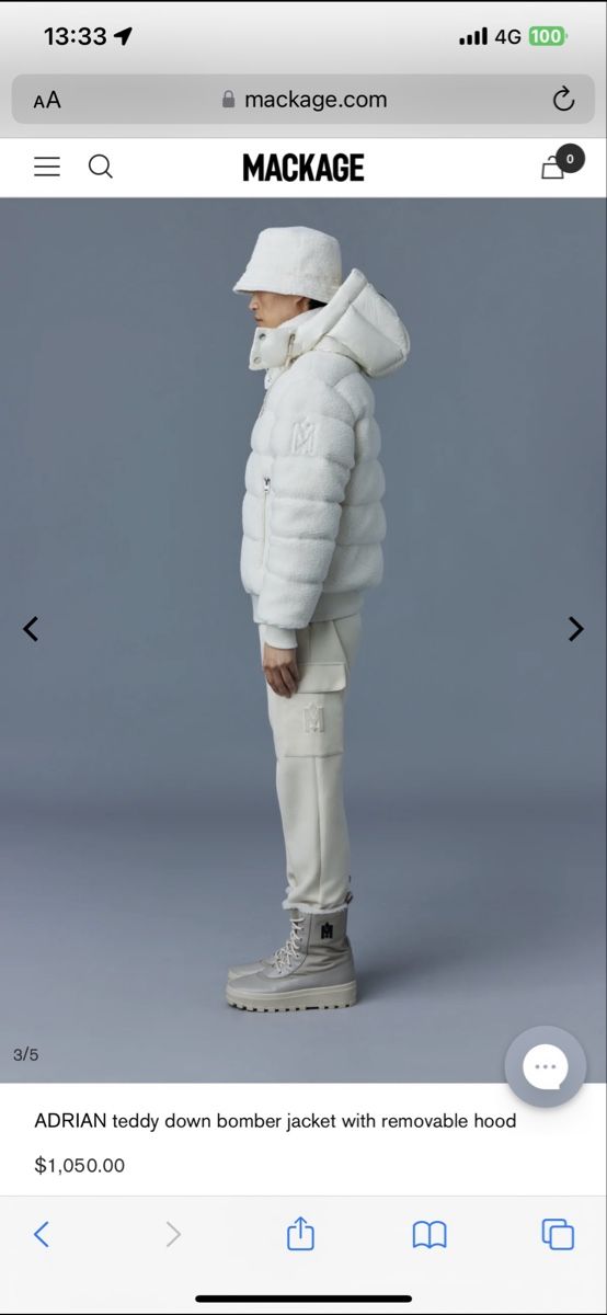 Mackage Giacche: MACKAGE Teddy Daunenjacke – Usato da Langenthal venduto da iamzeko 8