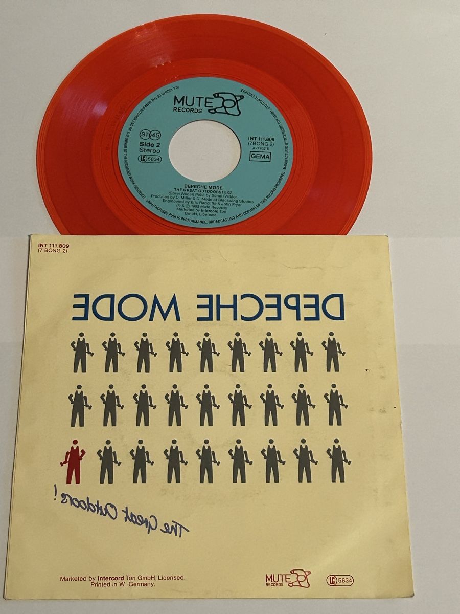 Dischi in vinile: Depeche Mode. 1983. Red Vinyl. Get The Bslance Rught – Usato da Faulensee venduto da Mizuno06 1