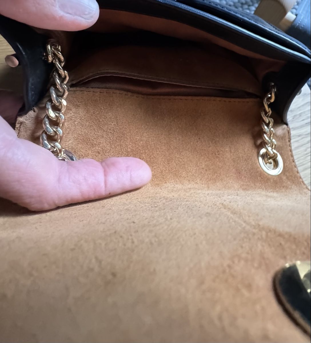 Borse da donna: Sac Sandro noir, chaîne dorée – Nuovo (secondo la descrizione) da Genève venduto da inf_2ggr 5