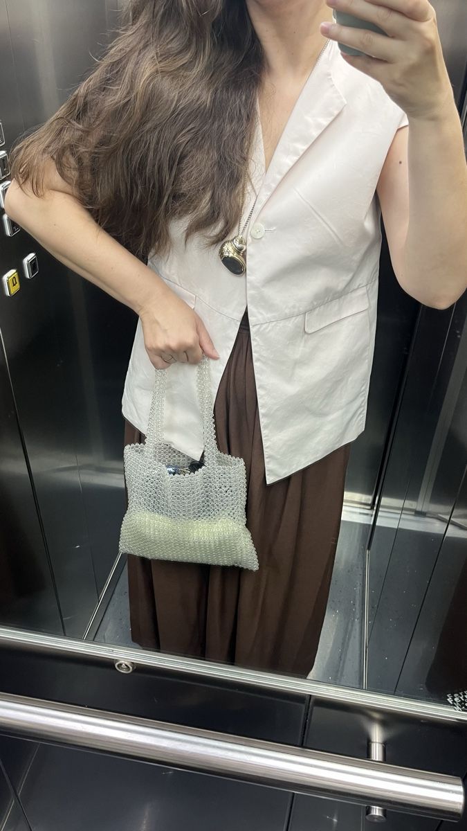 Borse da donna: Borsa trasparente con perline in stile tote, usata – Nuovo (secondo la descrizione) da Lugano venduto da yul_fhg2 2