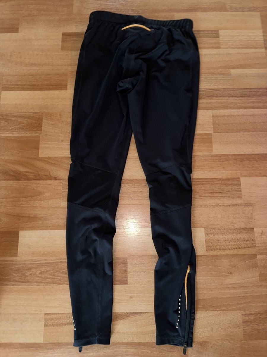 Asics Leggings: Asics Leggins Gr. S schwarz-orange – Usato da Wald AR venduto da sar_x867 1