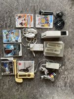 Wii Spiele Konsole Zubehör Set 5 Games 2 Controller+Mikrofon