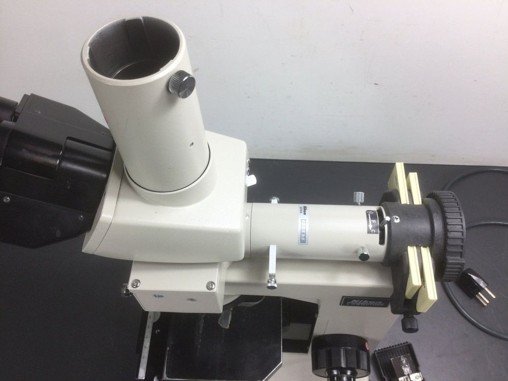 Nikon Labophot Fluoreszenz Mikroskop Trinocular f head dm510 Kaufen
