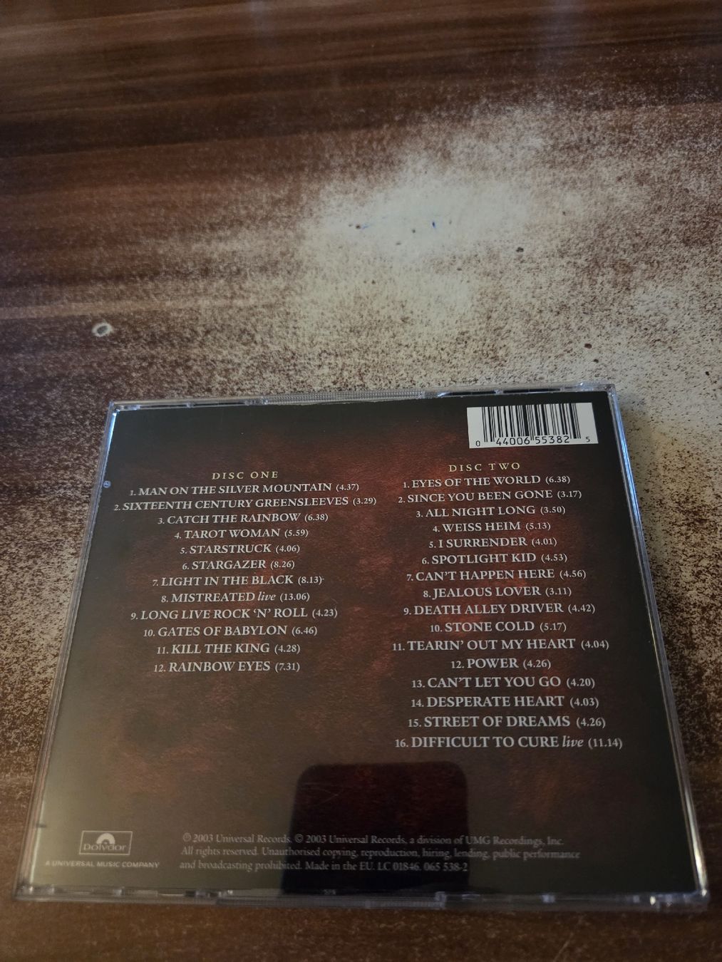 CD: Rainbow - Catch the Rainbow - The Anthology – Usato da Wattenwil venduto da Mage66 1