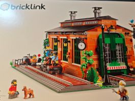 Bricklink LEGO Set 910033, Old Train Engine Shed Neu& OVP