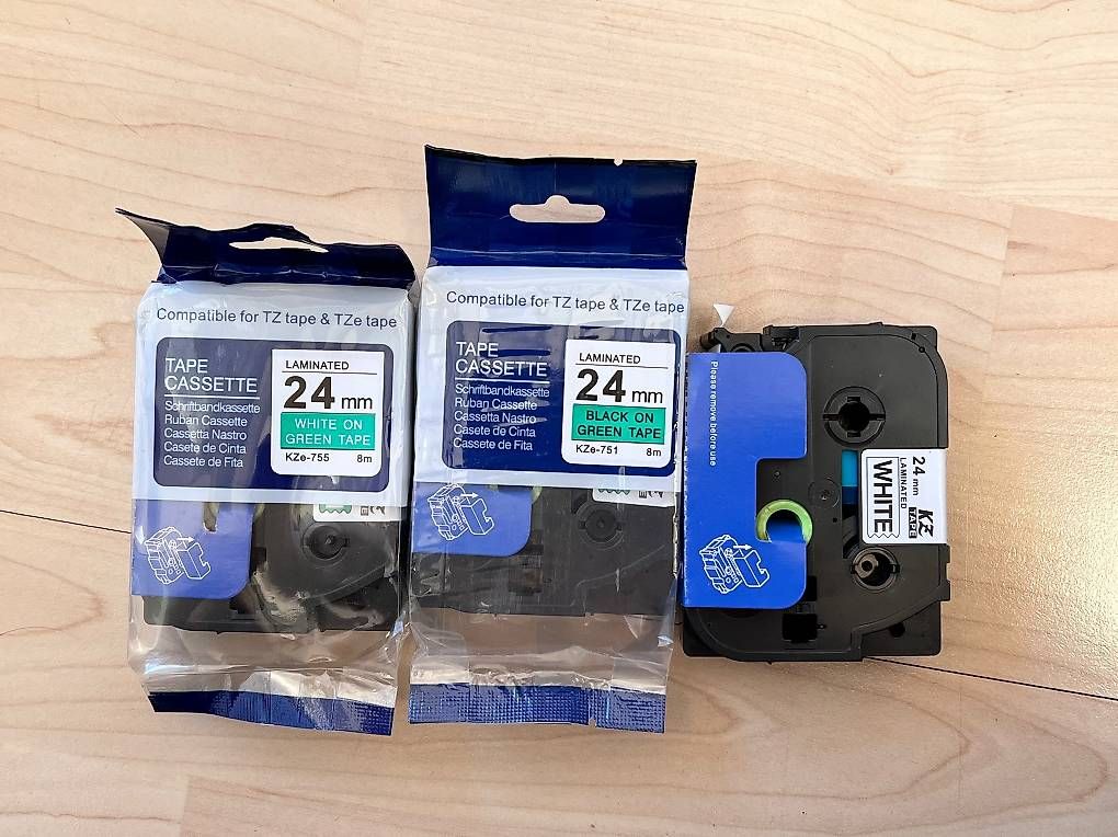 Cartucce per stampanti & toner: Brother Tapes 24mm – Usato da Sarnen venduto da Sejosa15
