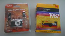 Kodak Charmera und Rollei Thumb Kameras
