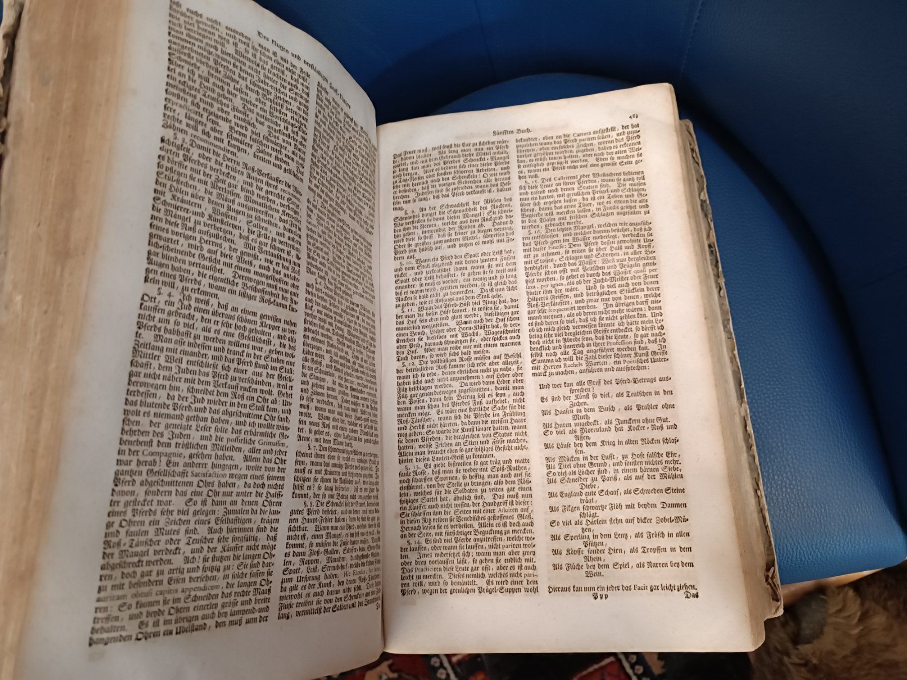 Libri: Florini Klug Verständiger Hauss Vatter 1748 – Usato da Reiden venduto da Zofi-Brocki 2
