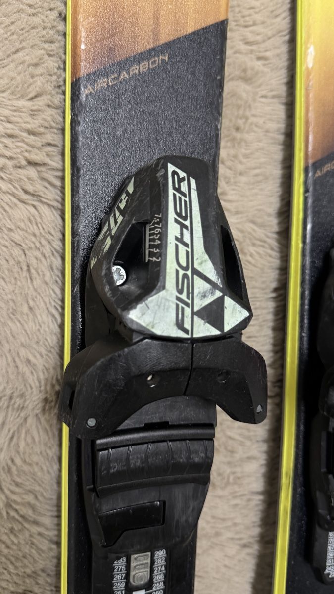 Fischer Sci: Fischer RC4 Speed Ski 130 cm mit Bindung gebraucht – Usato da Dietlikon venduto da kickboxer_999 2
