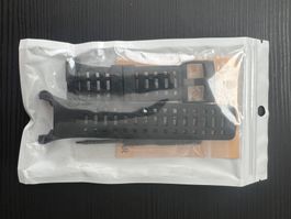 Uhrenarmband Silikon Schwarz Neu