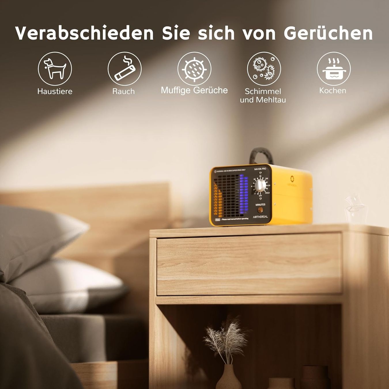 Purificatori d'aria: Industrieller Ozongenerator Geruchsentferner mit Timer – Nuovo e nell'imballaggio originale da Schaffhausen venduto da Gipfelgut 1