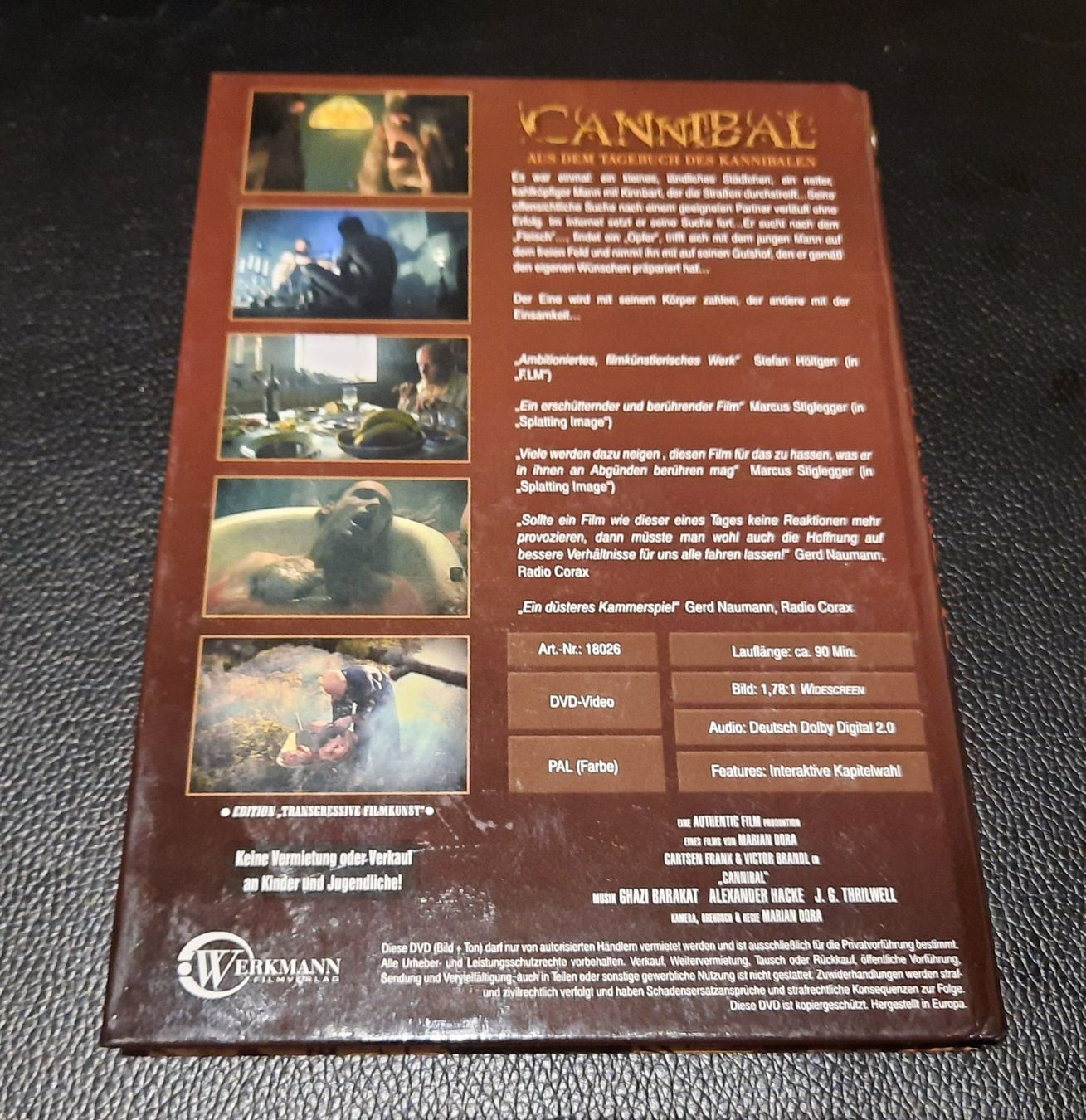Tutti i DVDs: Cannibal uncut kleine Hartbox – Usato da Dietwil venduto da Vrilodin 1