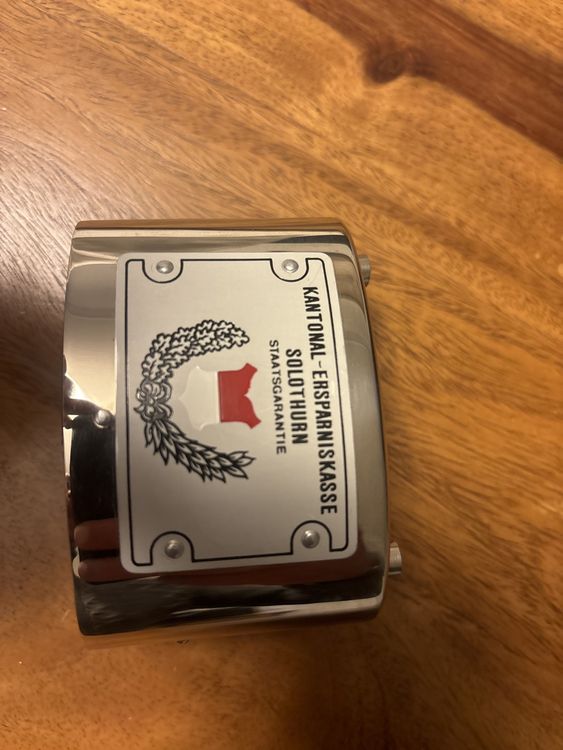 Salvadanaio In Acciaio Inox Infrangibile 12 Cm - Forza Bruta Per Risparmiatori Tenaci - Adulti E Bambini