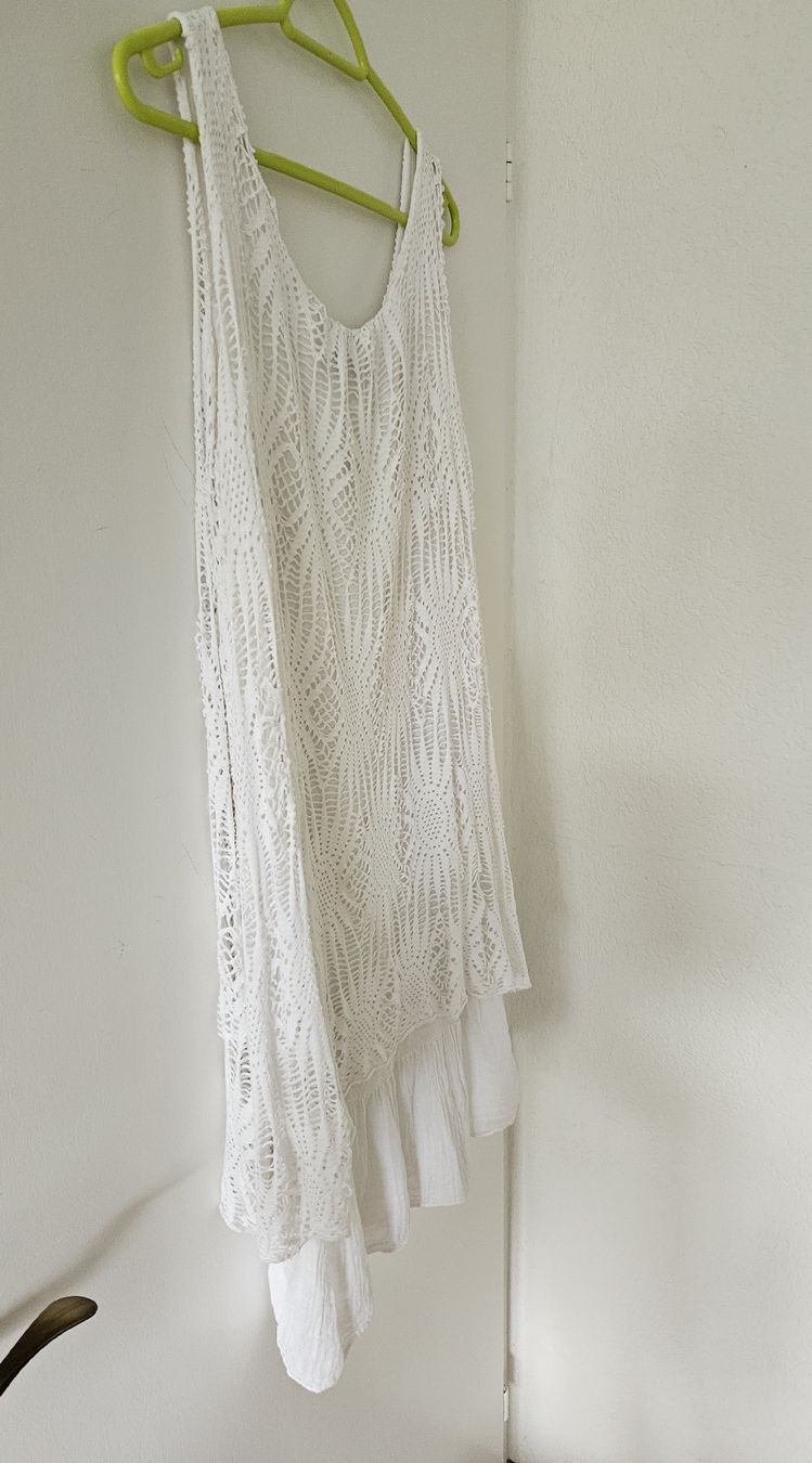 Kleider: weisses Sommerkleid one size - Spendenaktion – Neu (gemäss Beschreibung) aus Unterkulm von Beljasch 2