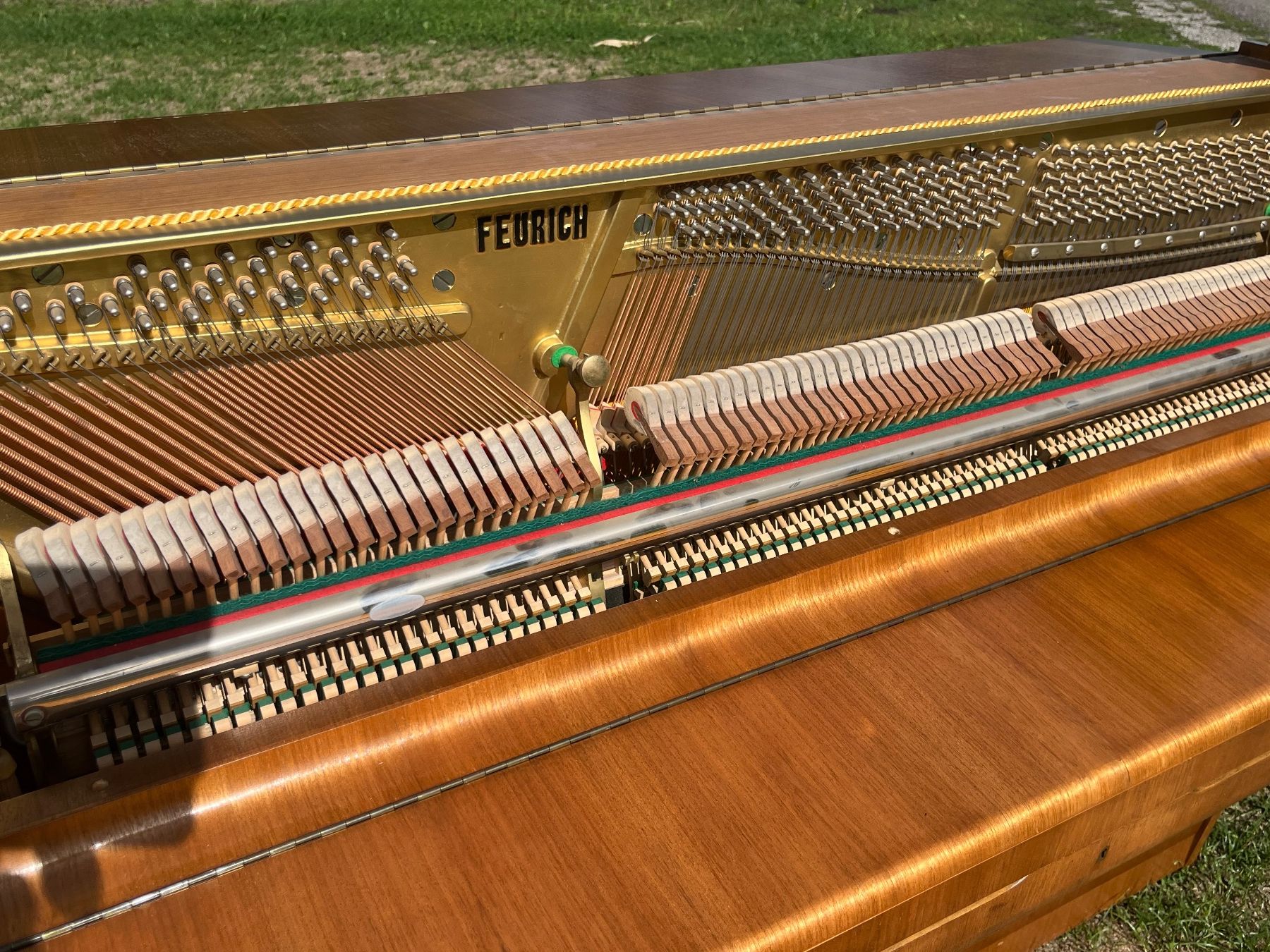 Feurich Musikinstrumente: Klavier Feurich Kreuzsaitig – Gebraucht aus Allmendingen b. BE von juair 4