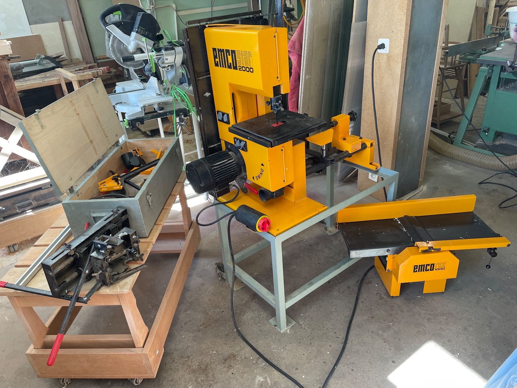 Emco Alle Werkzeuge: Emco Star 2000 & emco rex 1000 Kombimaschine – Gebraucht aus Berneck von