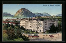 Lugano, Istituto St. Anna, Strassenbahn