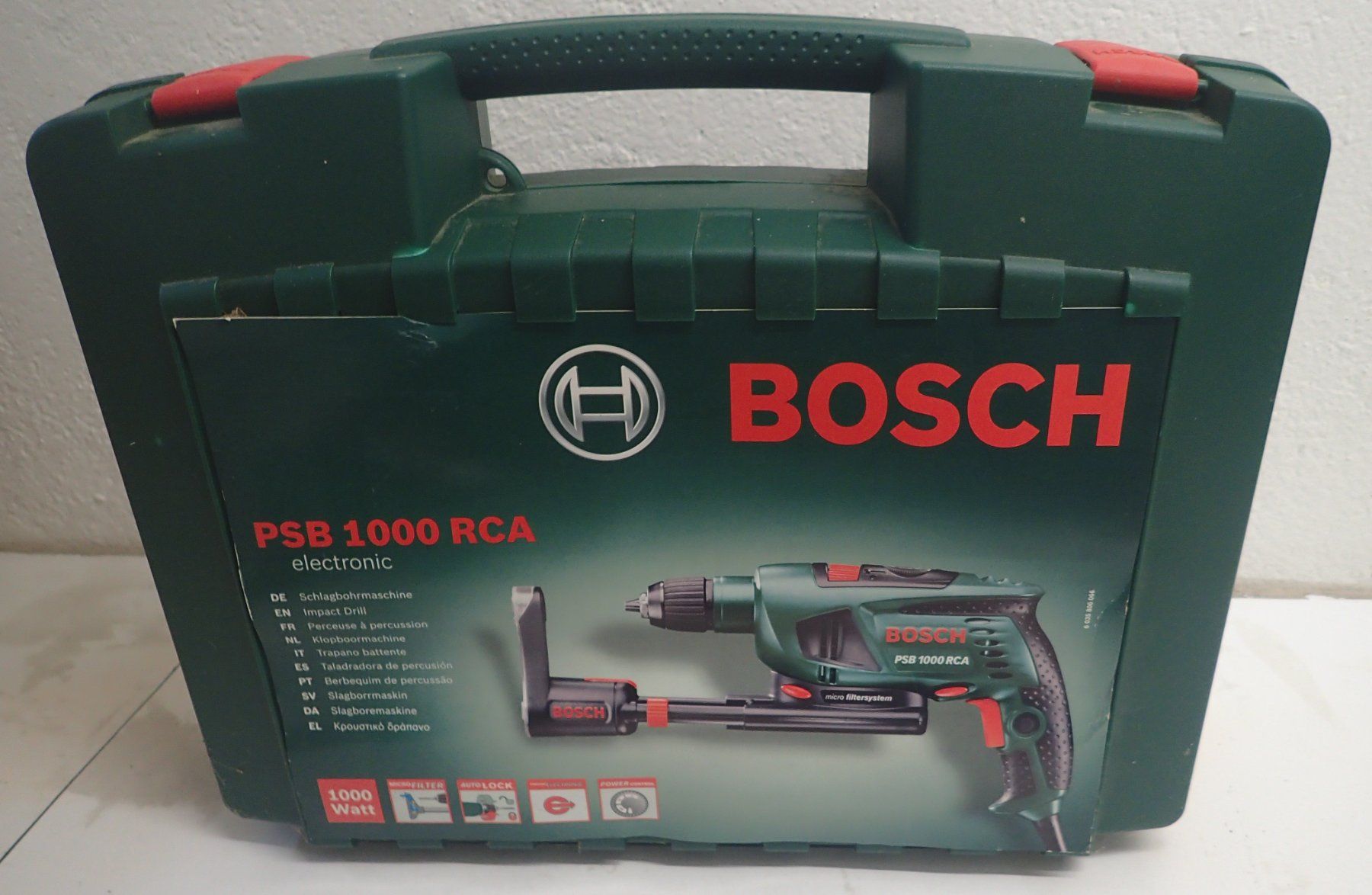 Bosch Trapani: Bosch perceuse à percussion PSB 1000 RCA – Usato da Lausanne venduto da Biquette6 1