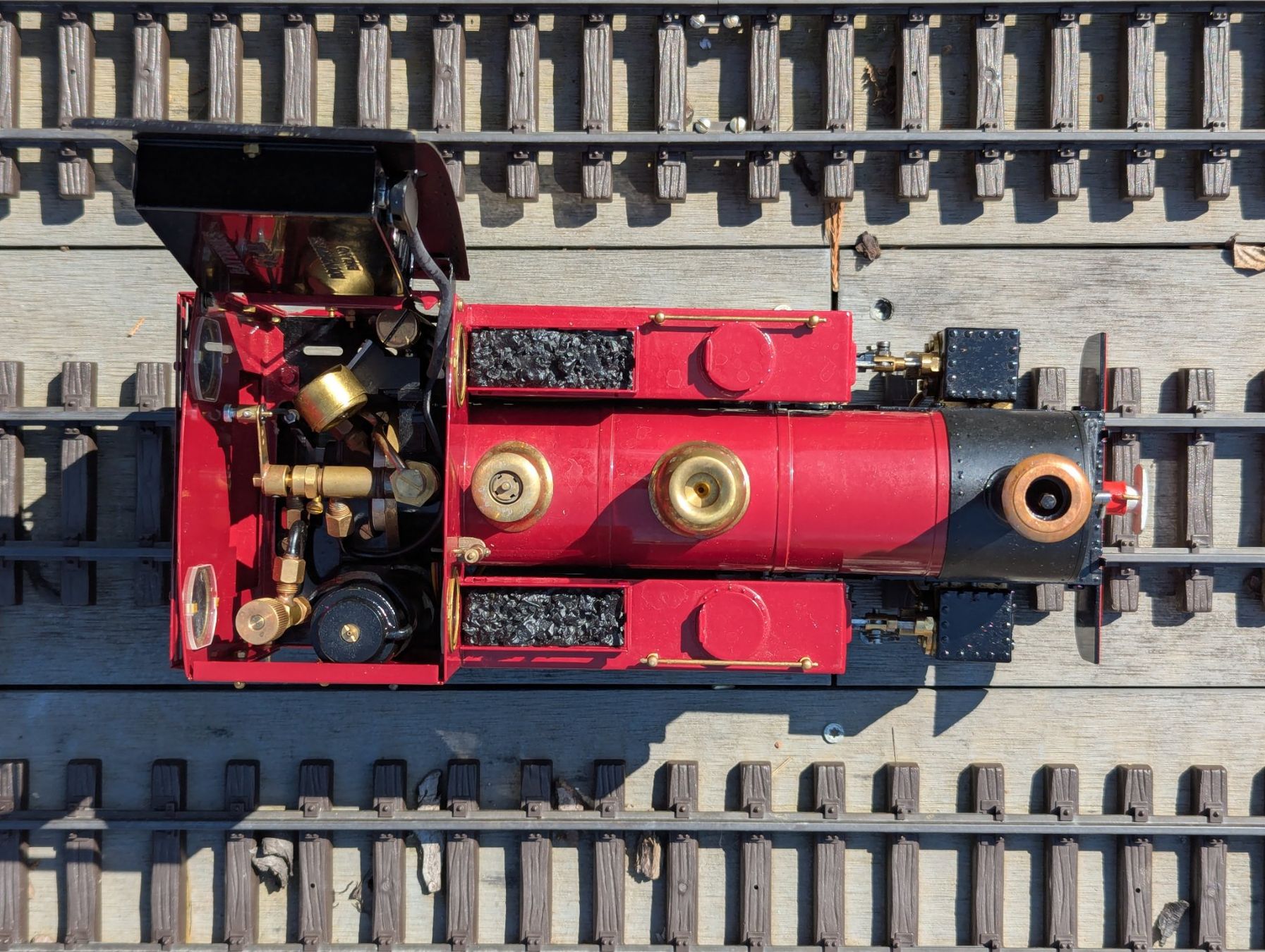 Modellini di ferrovie: Roundhouse Silver Lady Echtdampflokomotive – Usato da Unterentfelden venduto da Blueswift 2