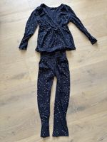 C&A Mama Pyjama Set, size S, dark blue with dots, soft