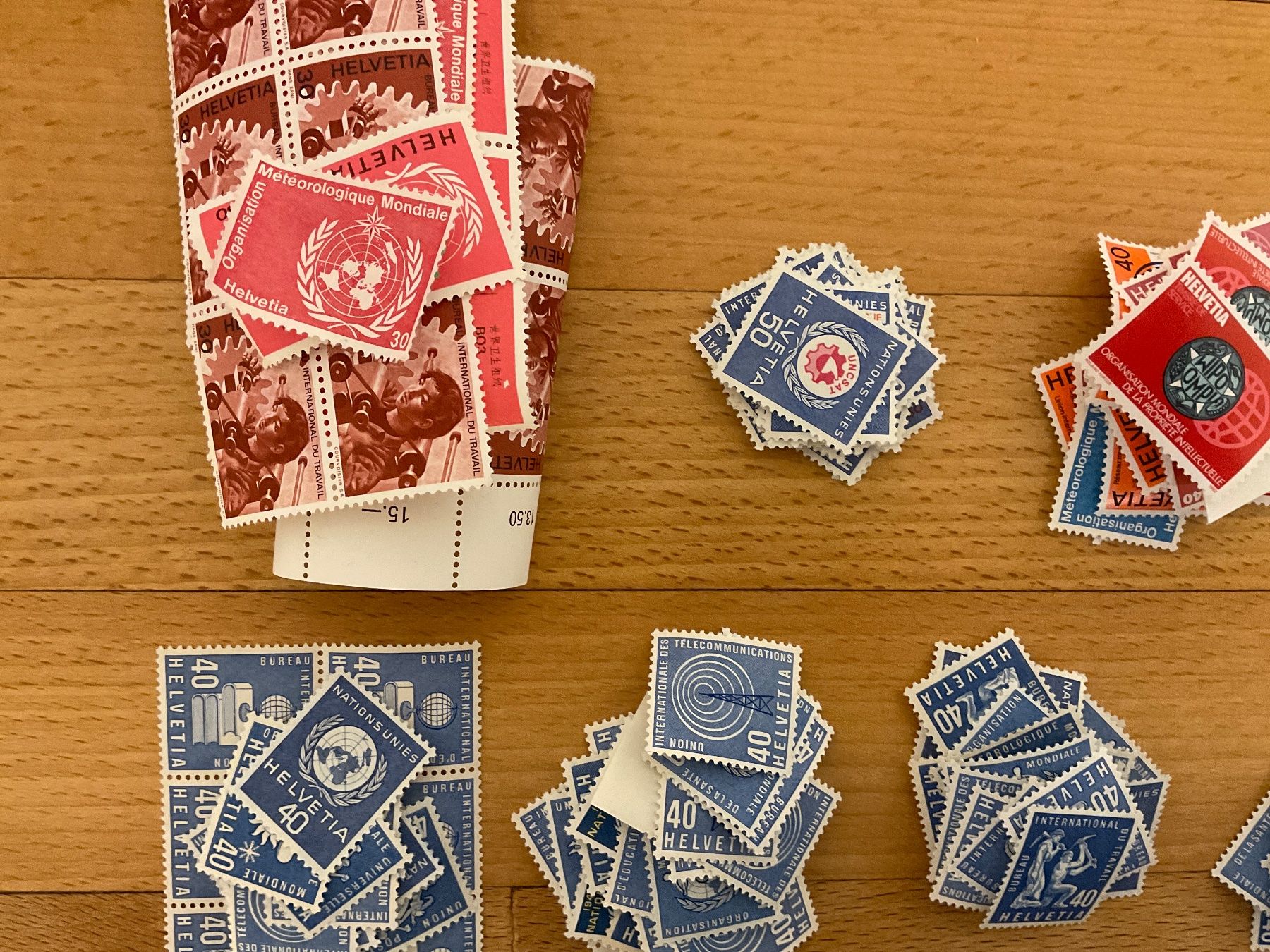 Tutti i francobolli: 110Fr Frankaturware ungestempelt postfrisch Sammlung Ämter – Nuovo (secondo la descrizione) da Wil SG venduto da Chefsugus 1