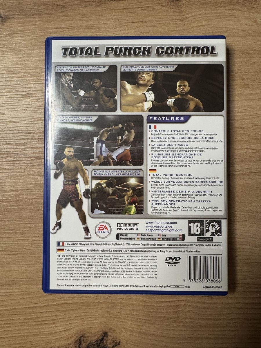 Sony Giochi: Fight Night 2004 - PS2 - Game! – Usato da Biberist venduto da etesummer 1