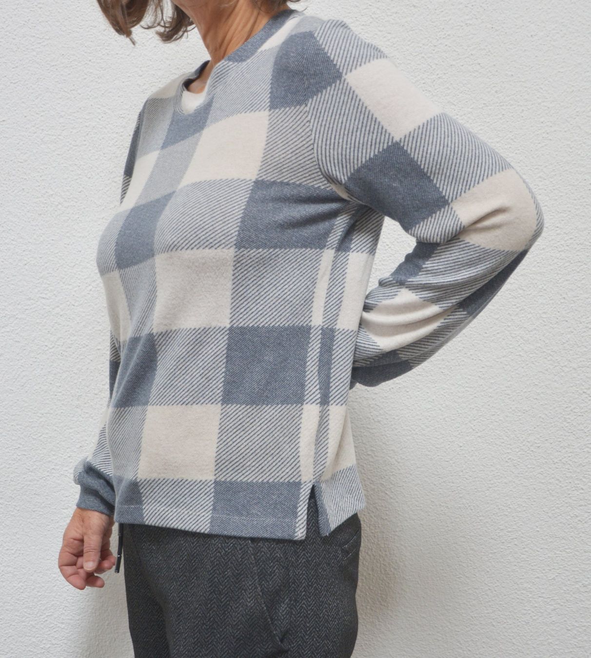 Tom Tailor Maglioni & Felpe: leichter Damen Pullover mit Karo Muster von Tom Tailor, Gr.S – Usato da Niederhasli venduto da littledrop 1