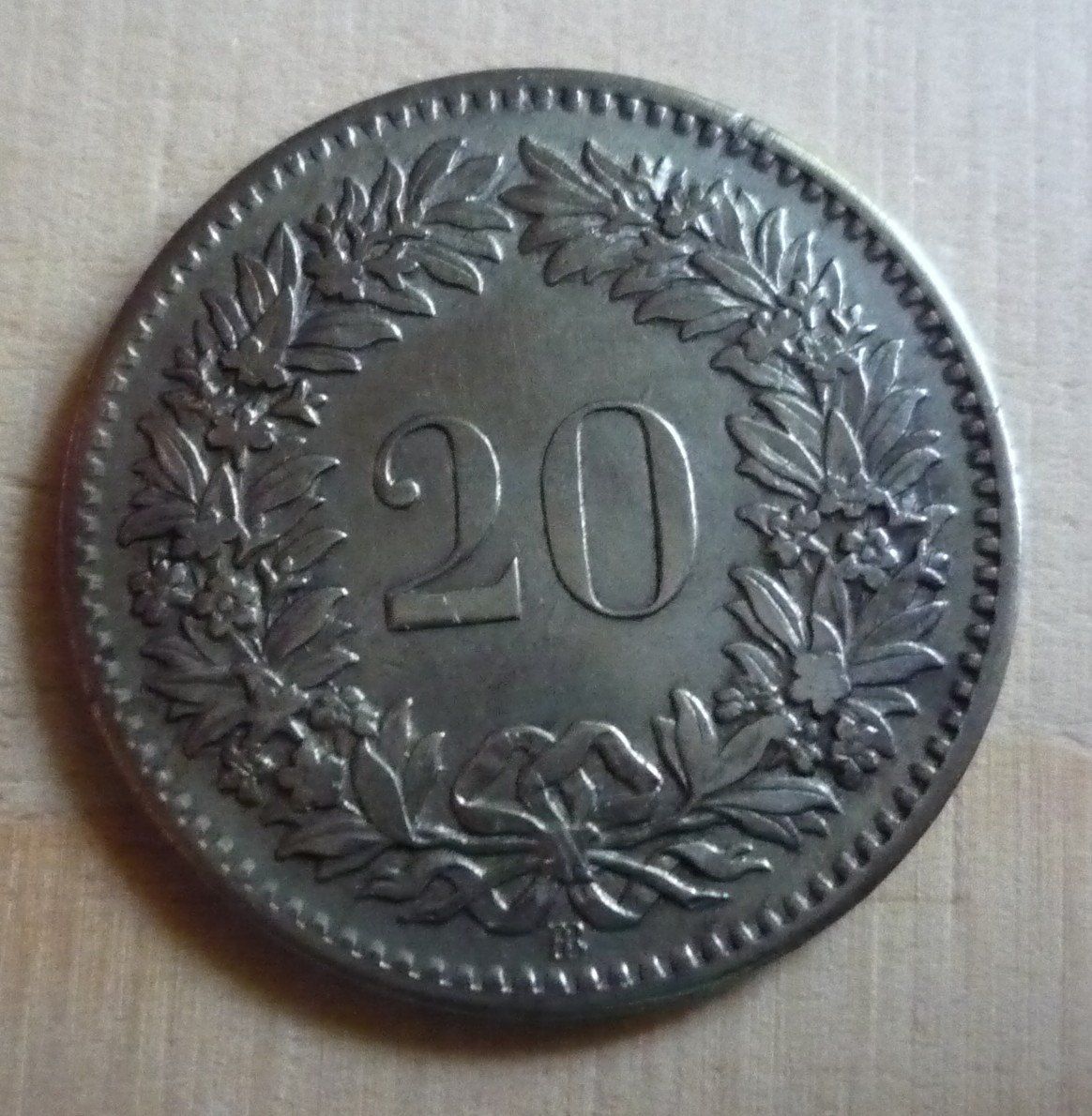 Tutti le monete: 20 Rappen 1850, stgl, Kat. CHF 375.-- – Usato da Rieden SG venduto da Sammelfreund 1