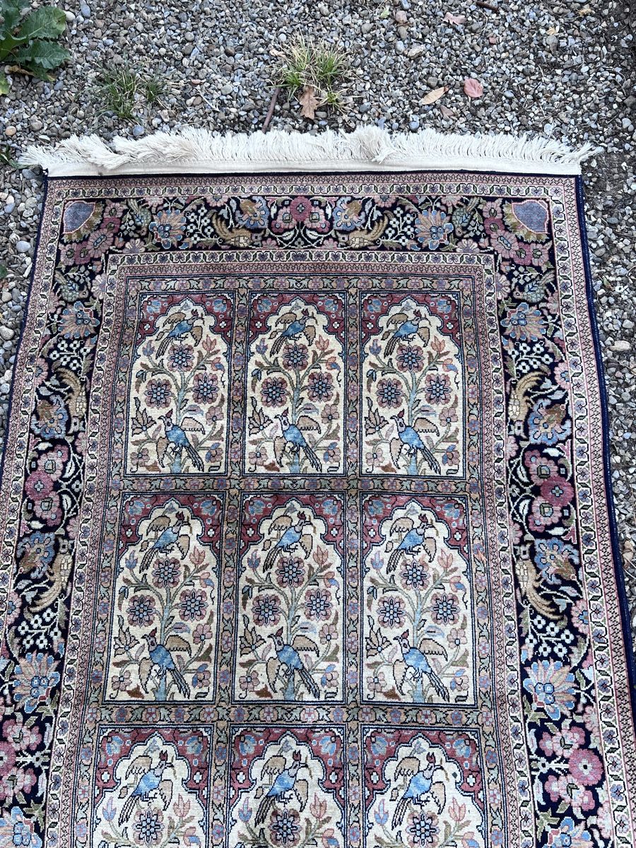 Teppiche: Seide Orientteppich -Handteppich (Nr: 433)  – Gebraucht aus Glattfelden von maa_qcj8 3