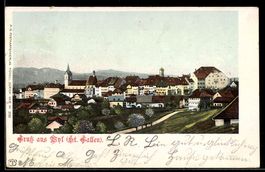 AK Wil /St. Gallen, Ortsansicht