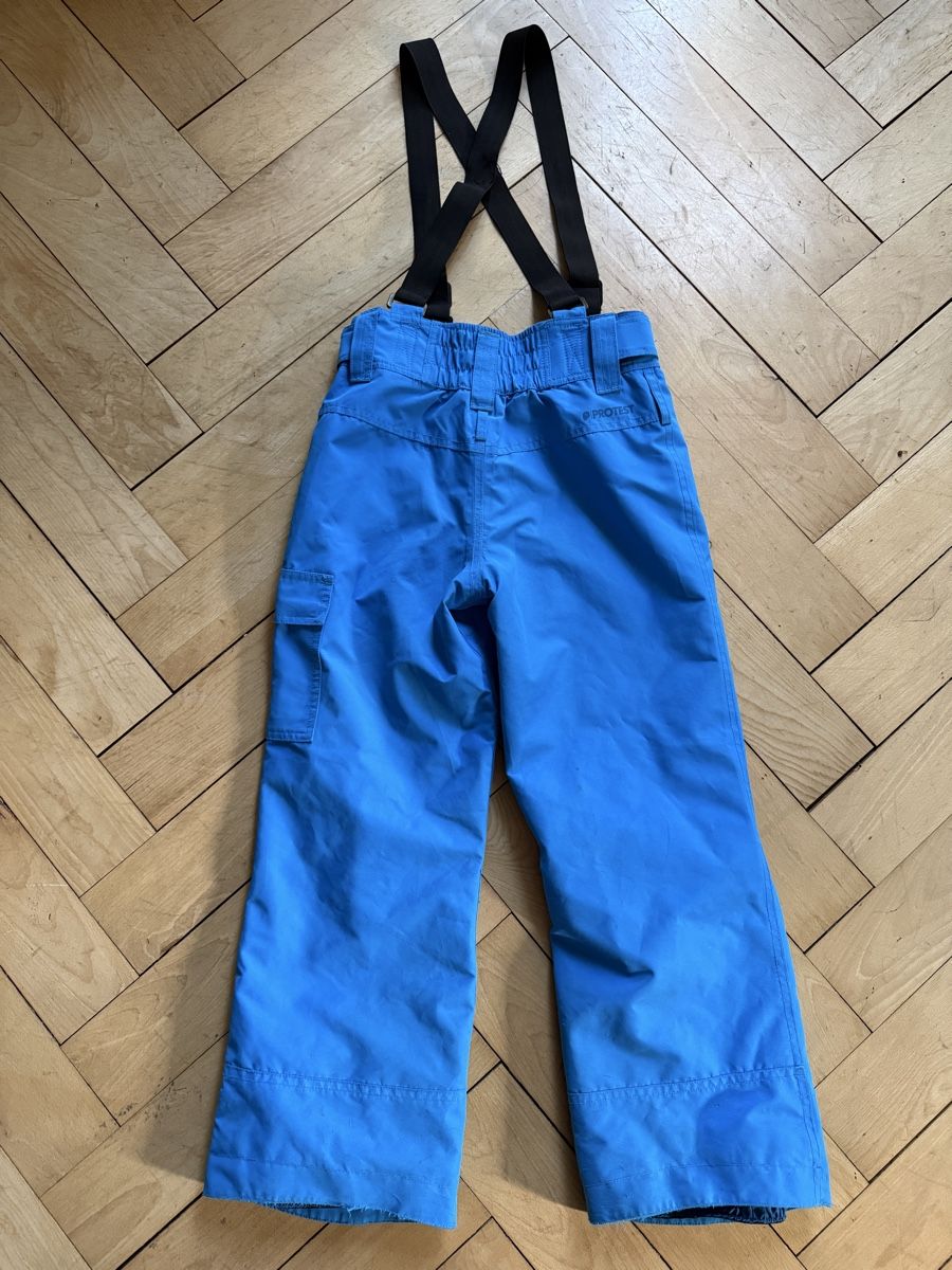 Protest Pantaloni: Protest Skihose, Gr. 140, Blau – Usato da Winterthur venduto da immensee7 6