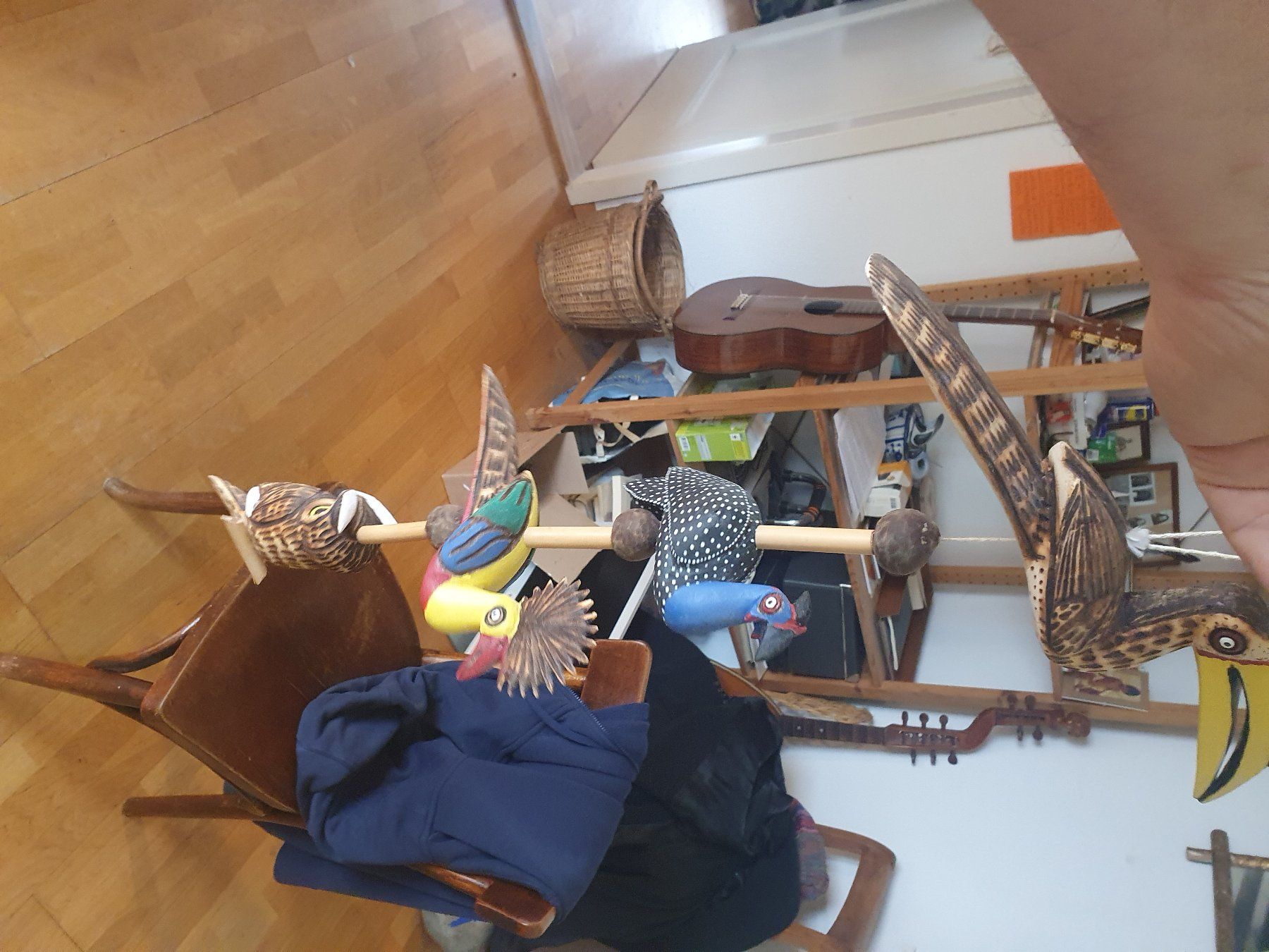 Tutte le decorazioni: Holzvogelmobile div exotische Vögel – Usato da Zürich venduto da loosebone 5