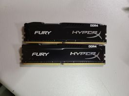 Kingston Hyperx Fury 16GB (2x8GB) RAM DDR4 2133MHZ